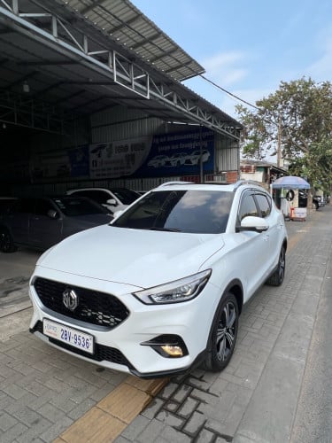 MG ZS 2023 SmartKey (ស្មាតឃី) ក្នុងស បេីកដំបូលដល់ក្រោយ ពូកស្បែក កៅអីចុច កាមេរ៉ា 360