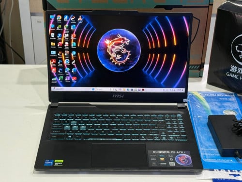 New MSU Cyborg 15 A13U แแแแธแแถแแแถแแแถแแถ 2แแแแถแ /โCore I5-13420H / 8GB /512GB /RTX 3050 4GB /15.6"