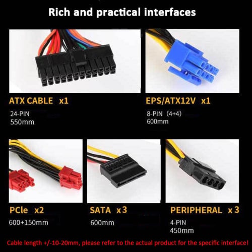 Power Supply 600W - Evesky