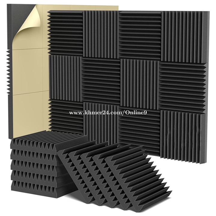 អេប៉ុងទប់សំឡេង Acoustic Foam Effective Sound-Absorbing