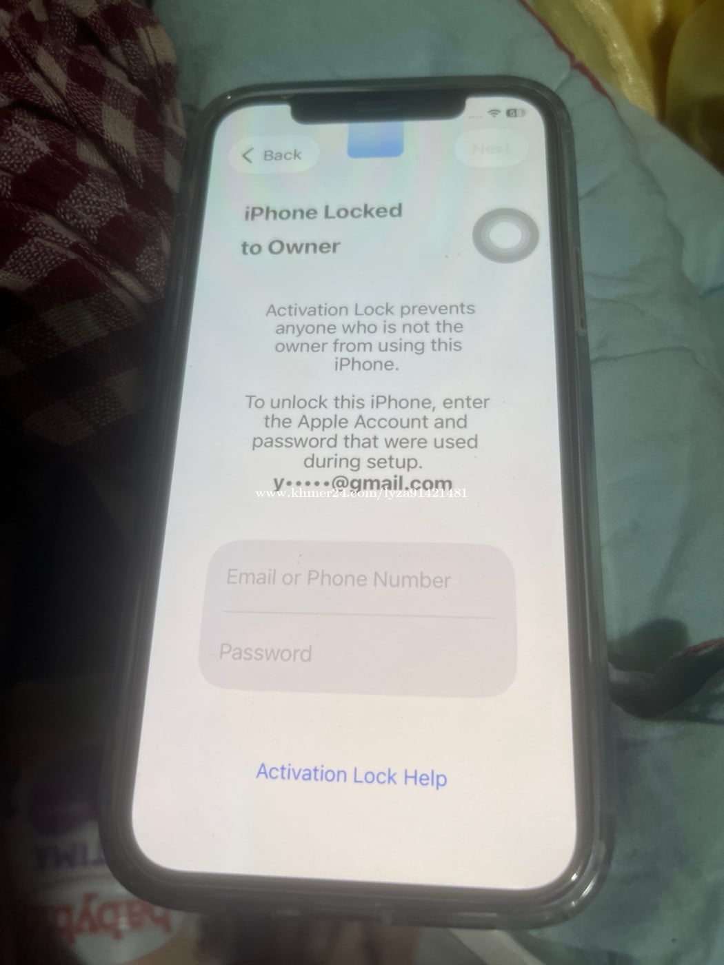 ទូរស័ព្ទbypassជាប់iCloud