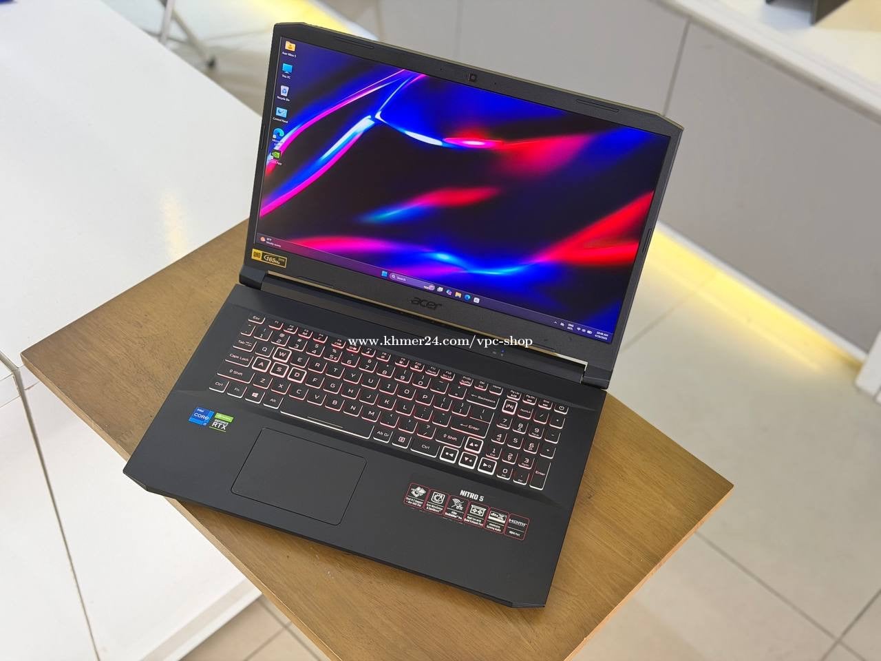 Acer Nitro AN517-54 ( Grade A )CPU Core i7-11th, RAM 16GB, SSD 512GB ...