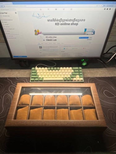 ប្រអប់នាឡិកា 12 ថត | Watch Box |
