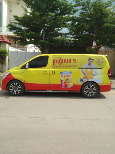 ឡាន​លក់​មាន​ចំណូល​ 800$ក្នុង​មួយ​ខែ