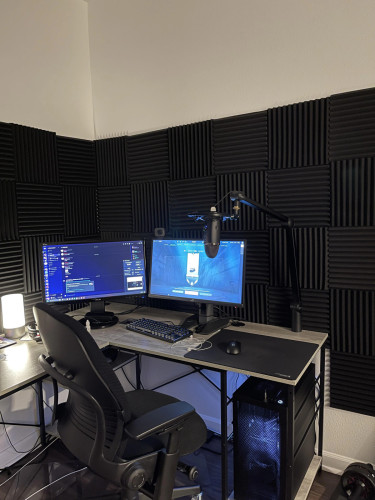 អេប៉ុងទប់សំឡេង Acoustic Foam Effective Sound-Absorbing