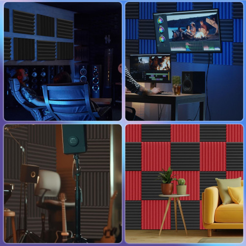 អេប៉ុងទប់សំឡេង Acoustic Foam Effective Sound-Absorbing