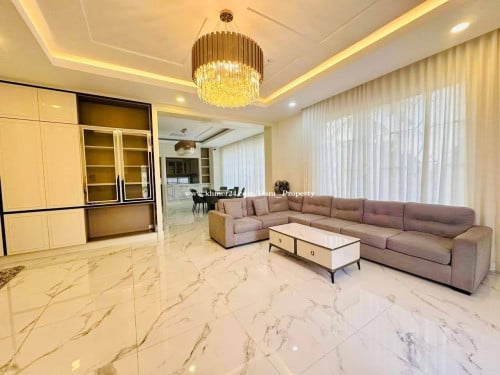 វីឡាព្រីនកែង សម្រាប់លក់ | Corner Prince Villa For Sale in Borey Penghuot Boeung Snor