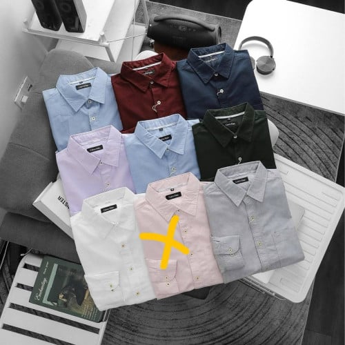 អាវក្រណាត់ដៃវែង / Long Sleeve Shirt