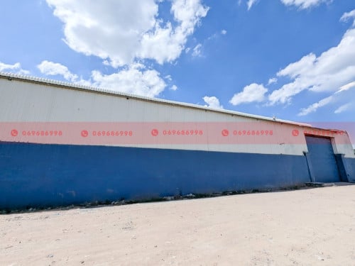 1800 Sqm Warehouse For Lease Near AEON Mall 2 in Sen Sok, Phnom Penh