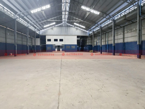 1800 Sqm Warehouse For Lease Near AEON Mall 2 in Sen Sok, Phnom Penh