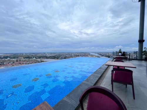 Best Viewing and Cheap Price | The Penthouse Residence | Next Aeon Mall Phnom Penh.