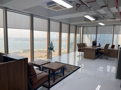 Full Corner Office Space for Rent at The Peak
