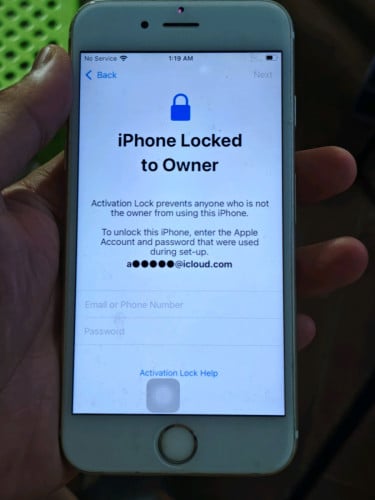 iPhone 6s 64GB ជាប់ icloud 15$