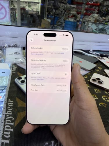 Iphone17promax 256G XA /ZP battery 100%