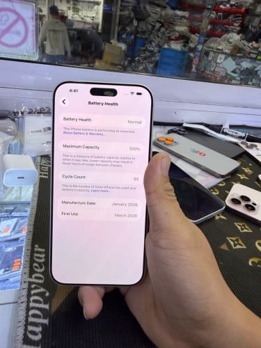 Iphone17promax 256G XA /ZP battery 100%
