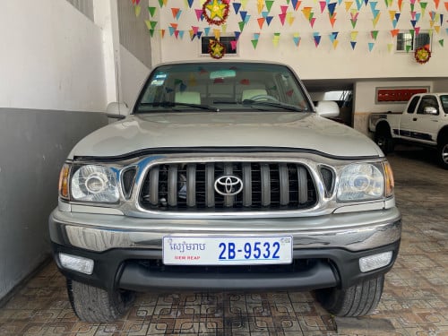 Tacoma ឆ្នាំ02 តួខ្ពស់ 4ម៉ាសុីន លេខអូតូ