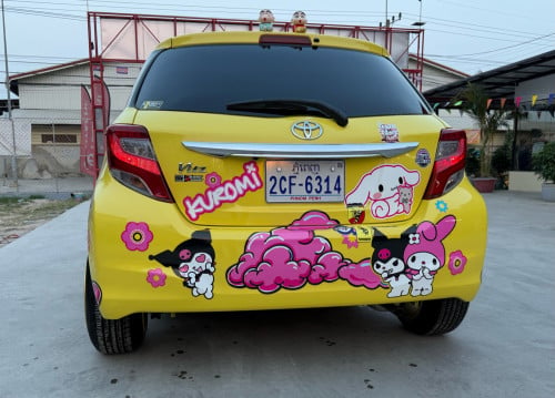 TOYOTA Vitz 2015 Smart key