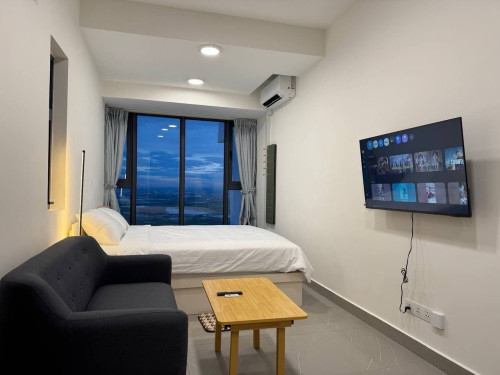 View ស្អាតណាស់ !! ជាន់ខ្ពស់ ជួល 350$/month