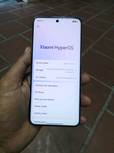Xiaomi 14pro 16g/512g_CH(វៃដូរបាន)👉$335