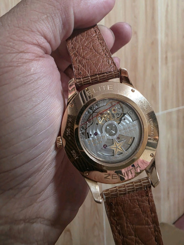 Zenith Captain Power Reserve rose gold មុខ 40mm