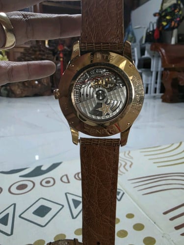Zenith Captain Power Reserve rose gold មុខ 40mm