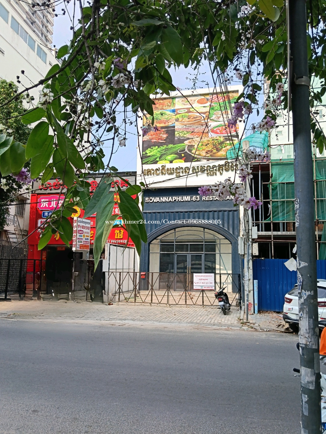 Shophouse for Rent Business area BKK1 street 63