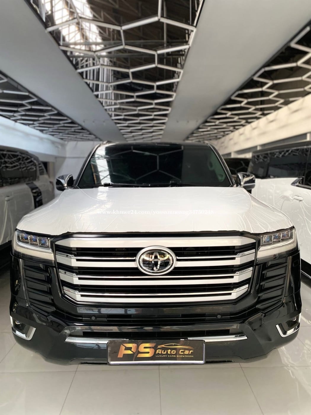 TOYOTA LAND CRUISER VX-R 2022 Twin Turbo Spec Arab កៅអី3ជួរ Speaker JBL