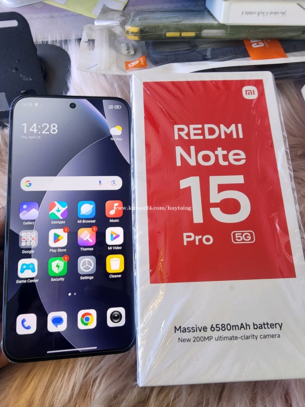 Redmi Note15 Pro 5G មួយទឹកស្អាត 99%