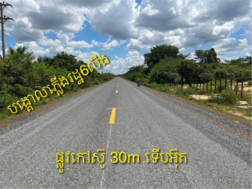 ដីជាប់ថ្នល់ជាតិ