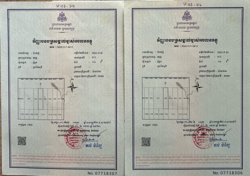 ដីមានផ្លងរឹងត្រឹមត្រូវ អាចកាត់ឈ្មោះបងប្អូនផ្ទាល់បាទ