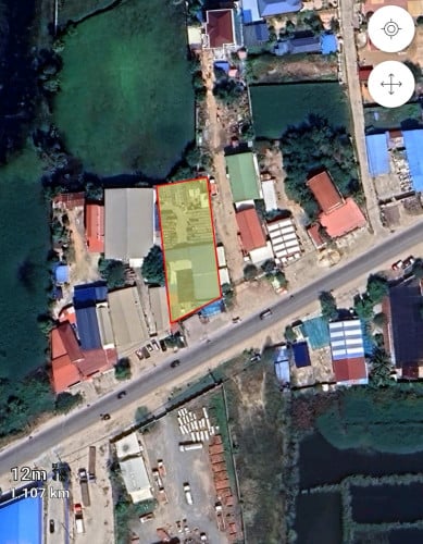 ដីឃ្លាំងលក់ ជាប់ផ្លូវព្រៃស