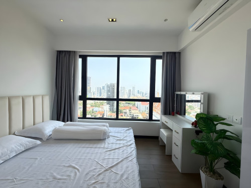 𝐅𝐨𝐫 𝐑𝐞𝐧𝐭: 2-Bedroom Apartment – Skylar By Meridian Condo, Tunle Bassac