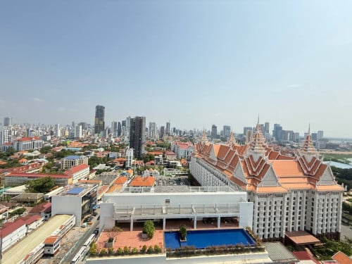 𝐅𝐨𝐫 𝐑𝐞𝐧𝐭: 2-Bedroom Apartment – Skylar By Meridian Condo, Tunle Bassac
