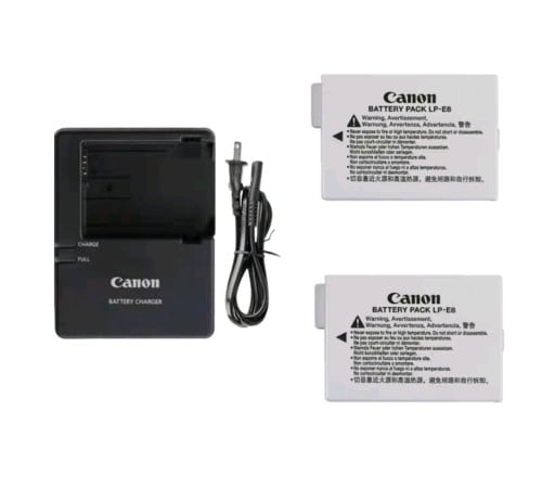 ថ្មថ្មី Canon LP-E6, E17, E12, R10, E8