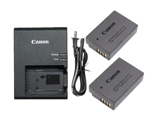 ថ្មថ្មី Canon LP-E6, E17, E12, R10, E8