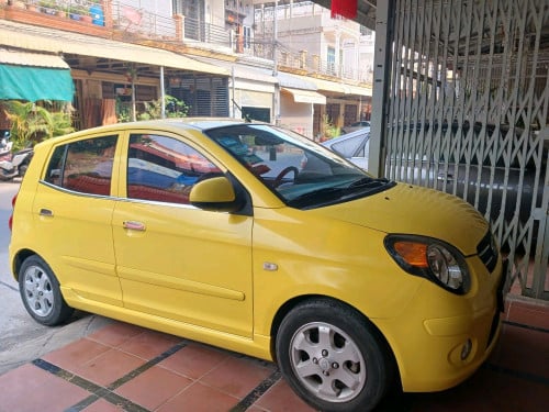 ឡានលក់ Kia Morning 2008 Full Half ចង្កៀងគុជ ម្ចាស់ដើម