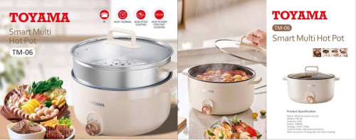 ឆ្នាំងអគ្គីសនី Smart Multi Hotpot Toyama TM-06 ចំណុះ6លីត្រ