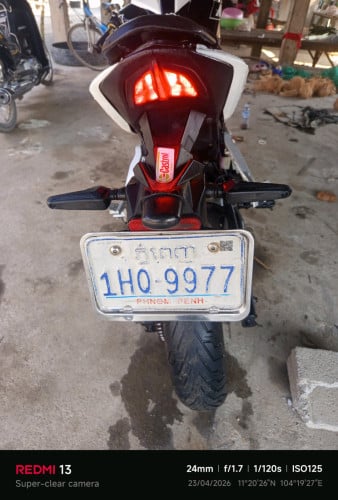 GPX. Demon 150GR.ម៉ាស៊ីនសំណុំមួយជុំមិនទាន់ដោះពន្ធកាតគ្រីសត្រឹមត្រូវ