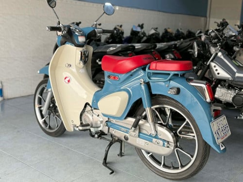 HonDa super cub 2024 ម៉ូតូ3000km ធានាម៉ូតូស្អាត