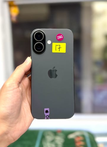 Iphone 17 ទំហំផ្ទុក (256G) Model AA ប្រើ Sim1 & ESIM Color Black