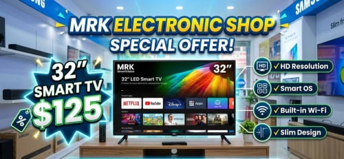 Smart TV Samsung 32" 125$