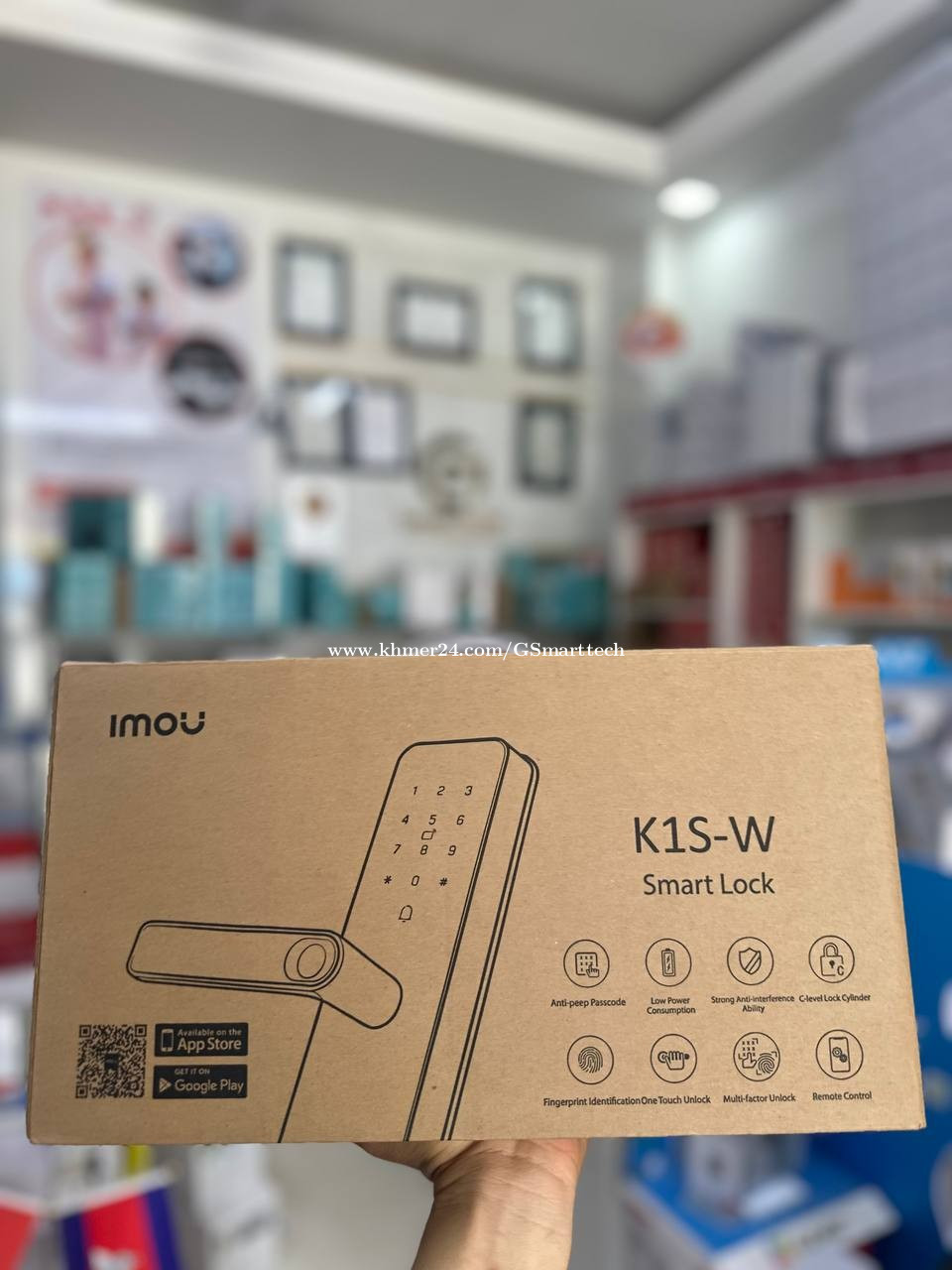 Smart Lock K1S-W price $110.00 in Pong Tuek, Dangkao, Phnom Penh ...