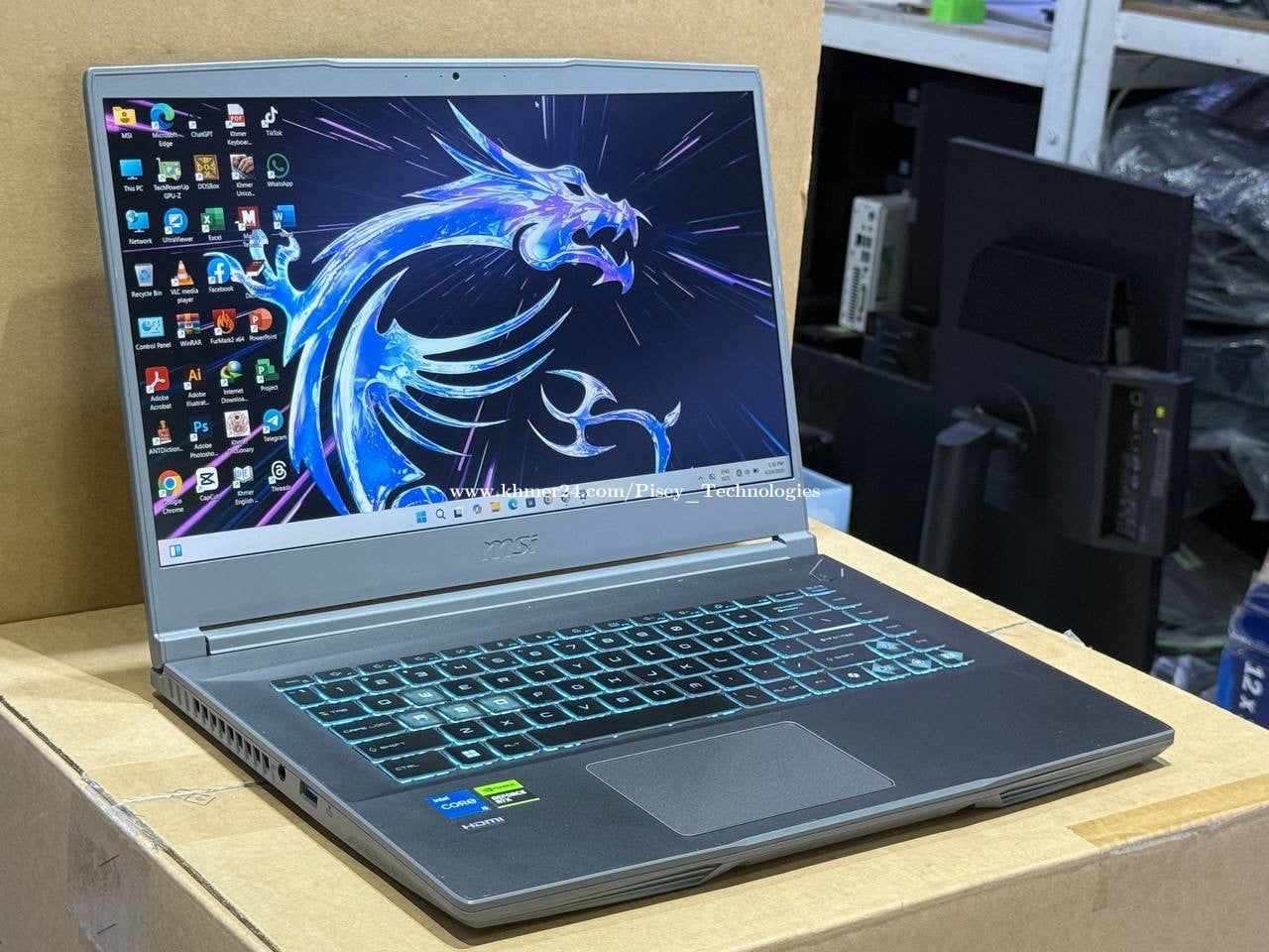 MSI Thin 15 / Core i5-12450H / 16GB /512Gb /RTX 2050 4GB