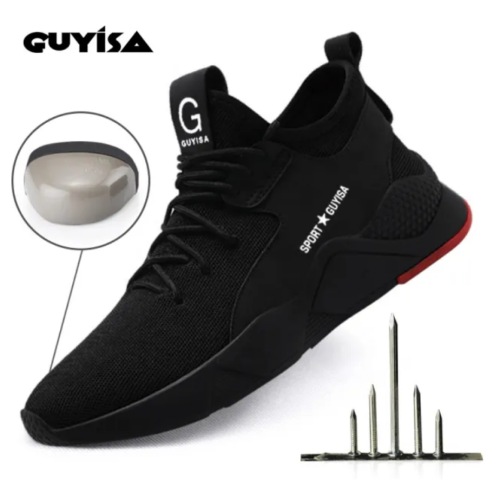 ស្បែកជើងសុវត្ថិភាព Guyisa ម៉ូតថ្មី (Safety Boot)