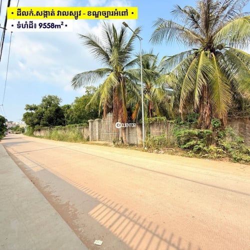ដីលក់ វាលស្បូវ, ខណ្ឌច្បារអំពៅ, ភ្នំពេញ | Land For Sale Veal Sbov, Chbar Ampov, Phnom Penh