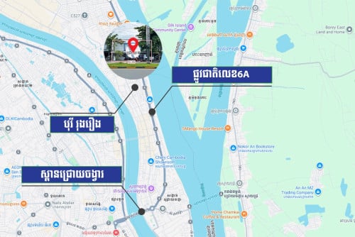 🏘 ដី​ នៅលើផ្លូវជាតិលេខ 6A (ជិត OCIC)
