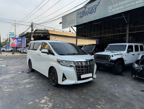 Alphard V6  2017 Executive Lounges (Spec Russia)   ឆ្វេងហ្សុីន