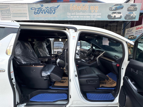 Alphard V6  2017 Executive Lounges (Spec Russia)   ឆ្វេងហ្សុីន