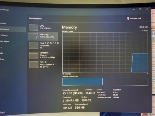 i9 11900F 3080 10G gaming