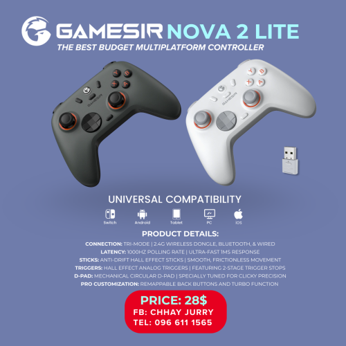 GameSir Nova 2 Lite Wireless Controller